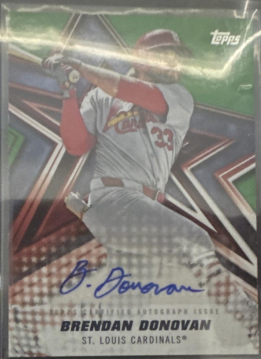 Brendan Donovan [Green Foil] #BSA-BRD