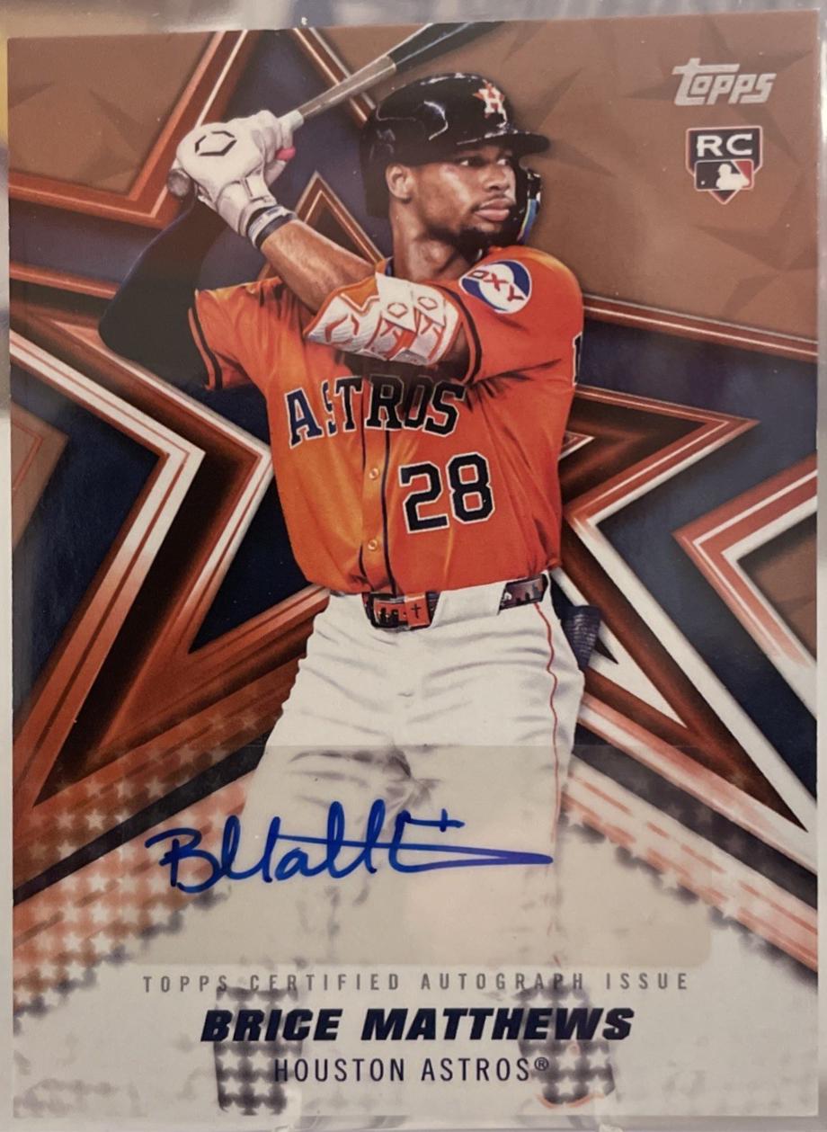 Brice Matthews [Gold Foil] #BSA-BM