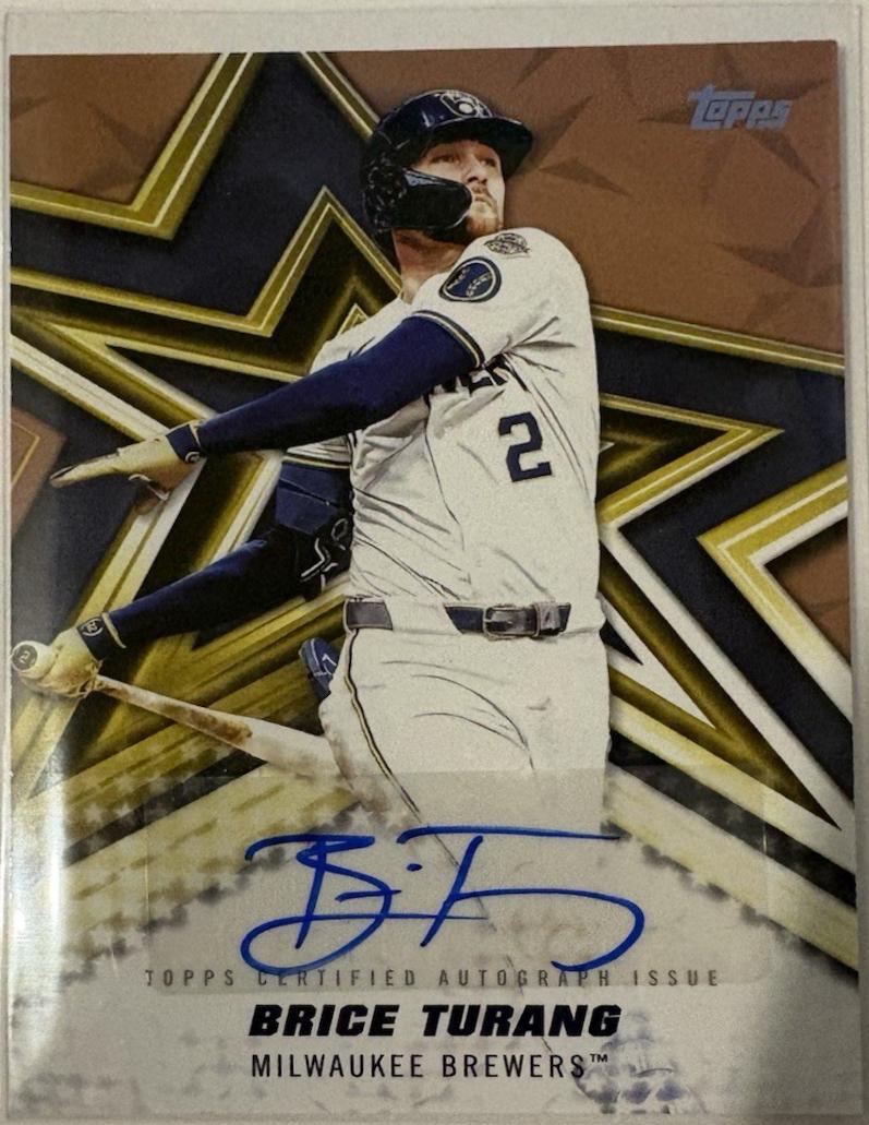 Brice Turang [Gold Foil] #BSA-BT