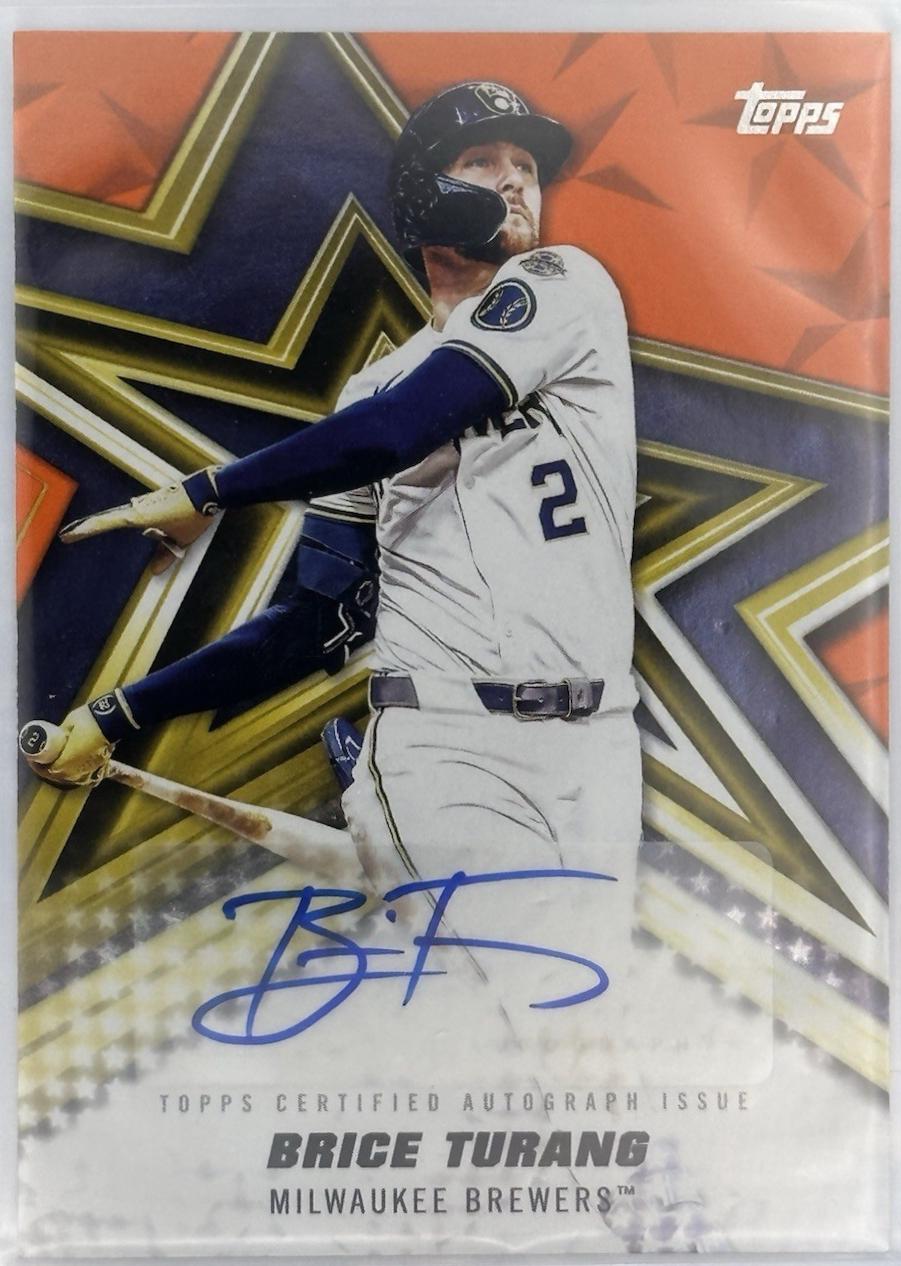Brice Turang [Orange Foil] #BSA-BT