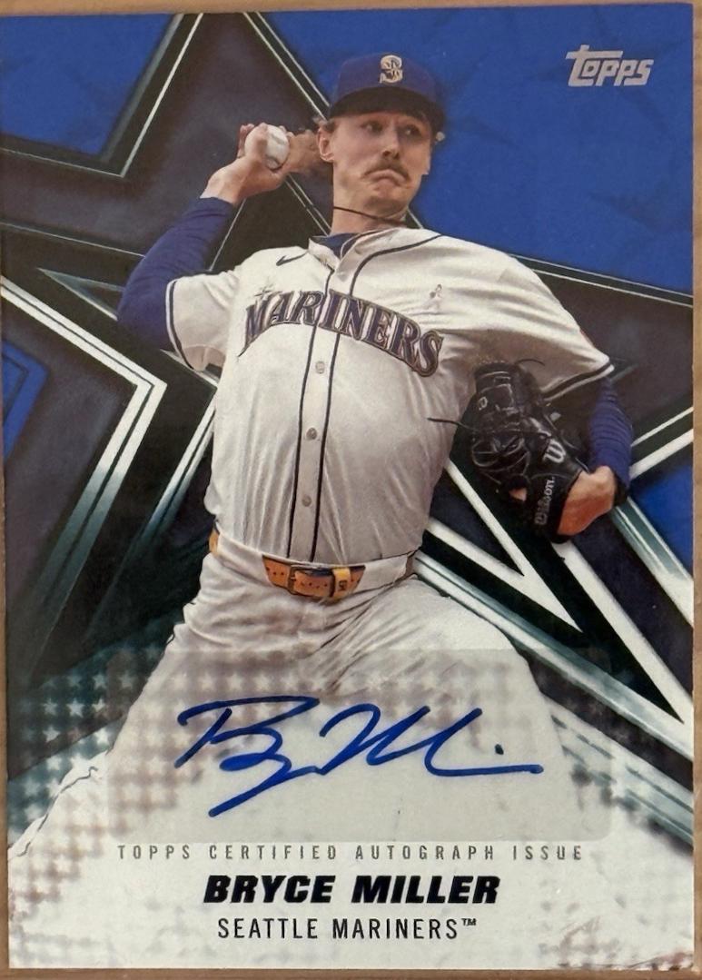 Bryce Miller [Blue Foil] #BSA-BMI