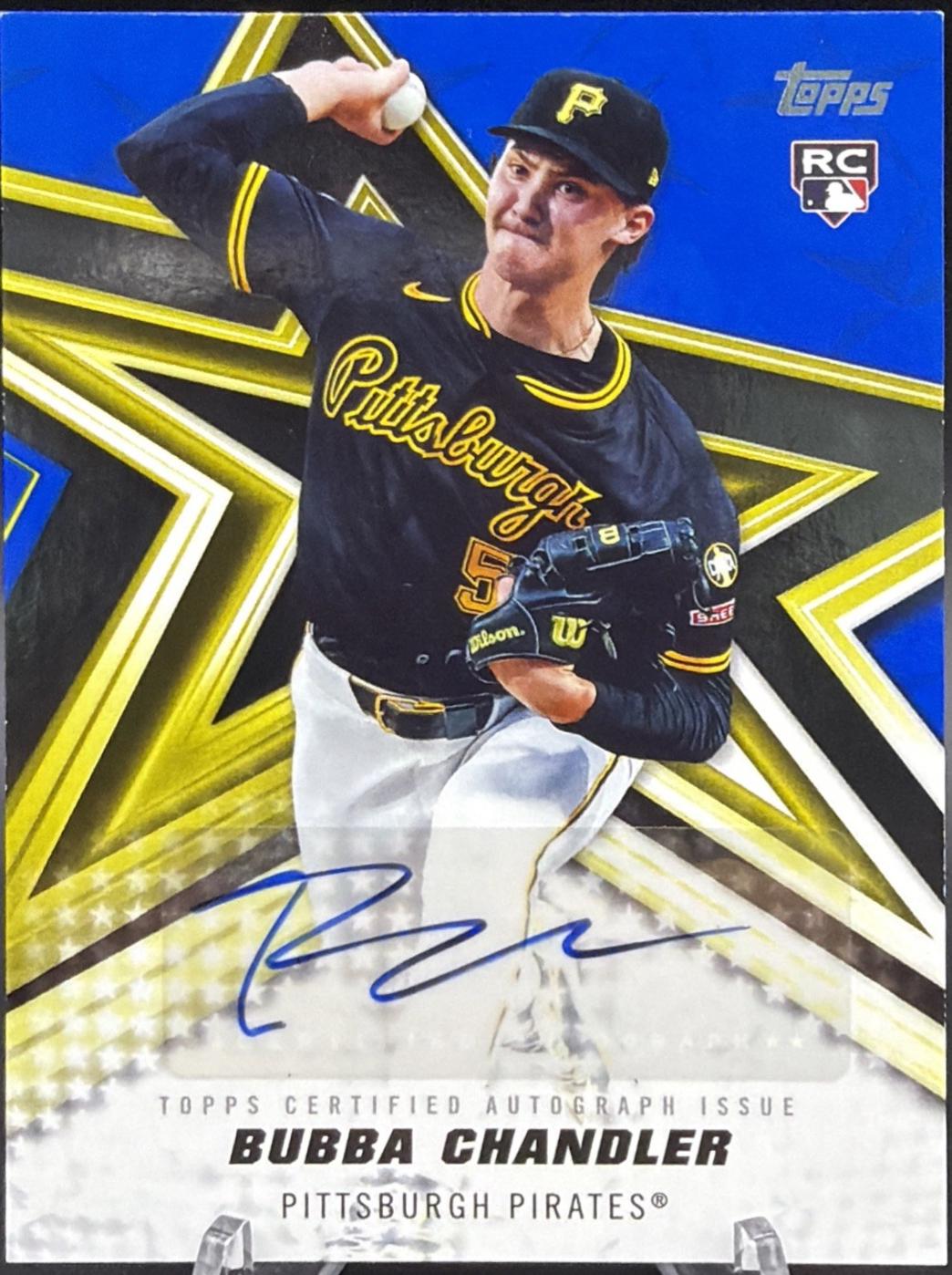Bubba Chandler [Blue Foil] #BSA-BCH
