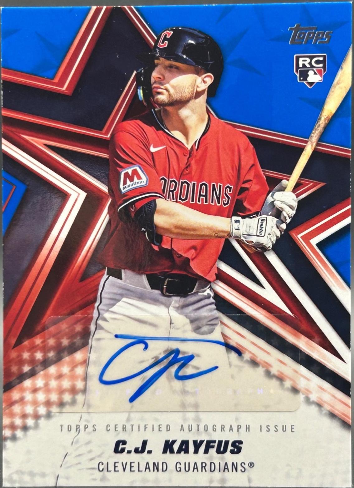 C.J. Kayfus [Blue Foil] #BSA-CJK