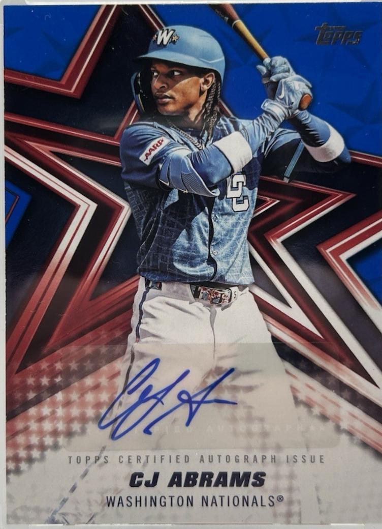 CJ Abrams [Blue Foil] #BSA-CA