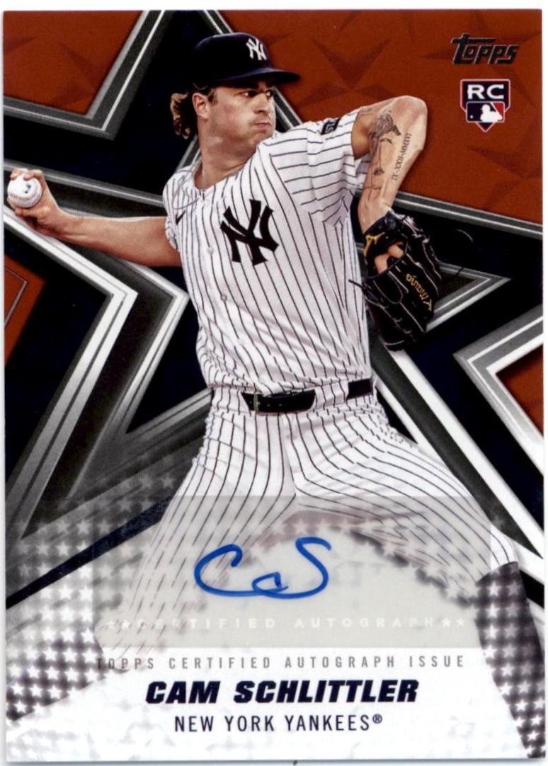 Cam Schlittler [Red Foil] #BSA-CSC