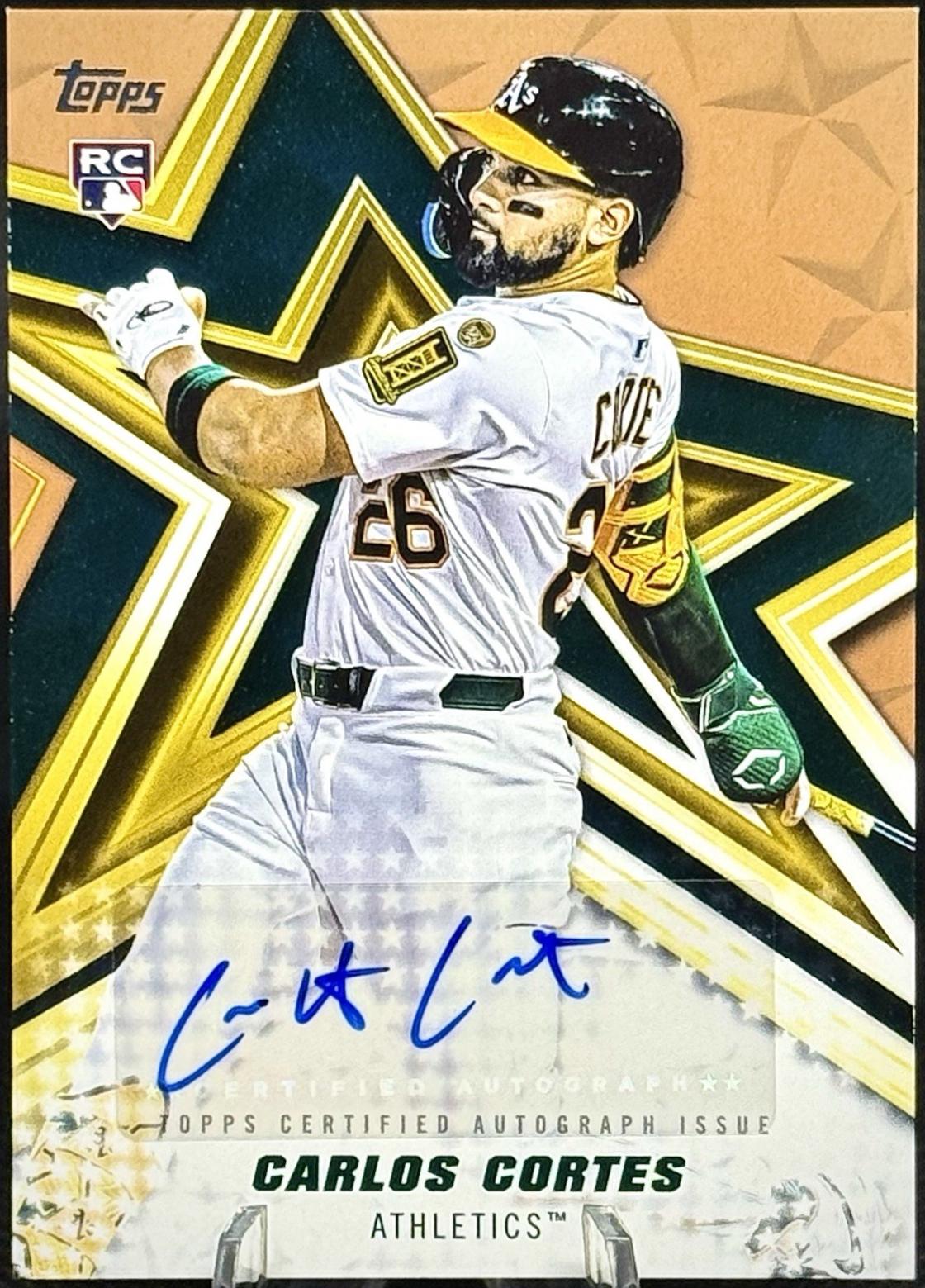 Carlos Cortes [Gold Foil] #BSA-CCO