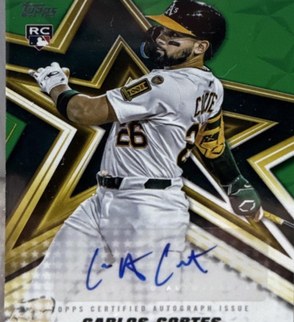 Carlos Cortes [Green Foil] #BSA-CCO