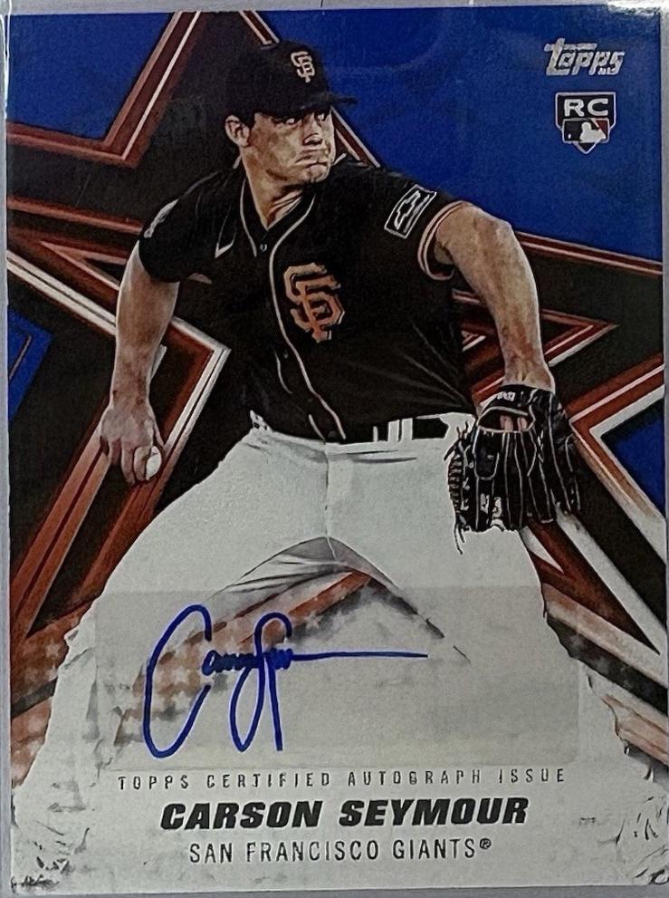 Carson Seymour [Blue Foil] #BSA-CSE