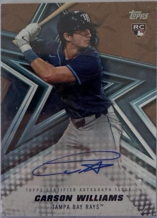 Carson Williams [Gold Foil] #BSA-CWI
