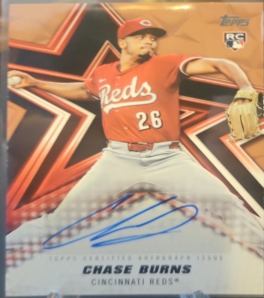 Chase Burns [Gold Foil] #BSA-CB