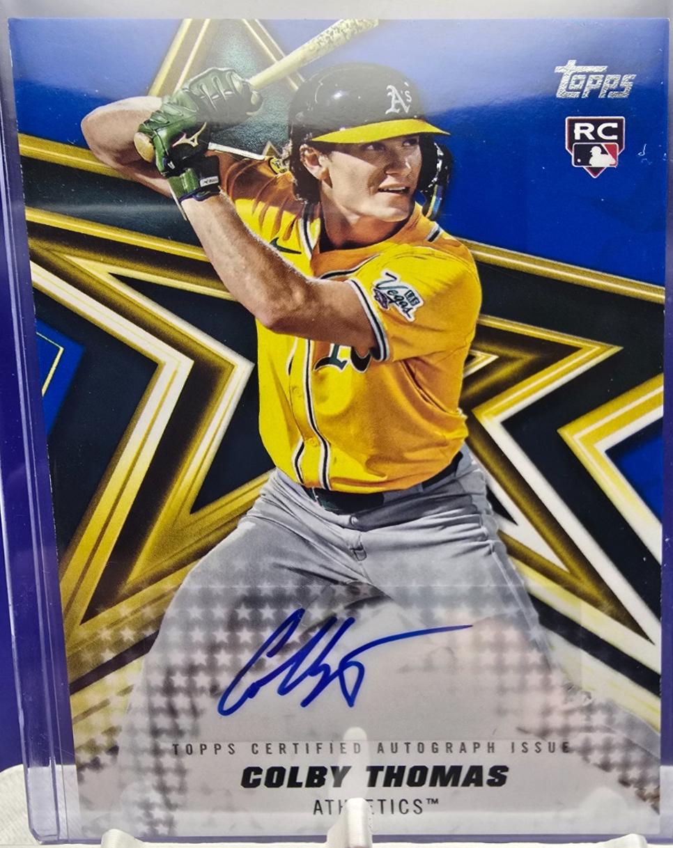 Colby Thomas [Blue Foil] #BSA-CT