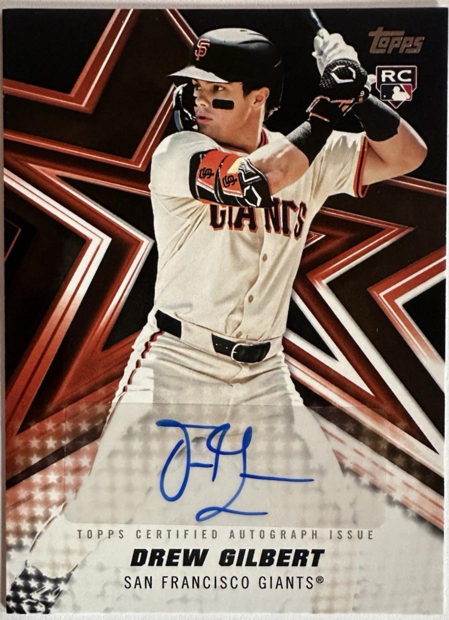 Drew Gilbert [Black Foil] #BSA-DGI