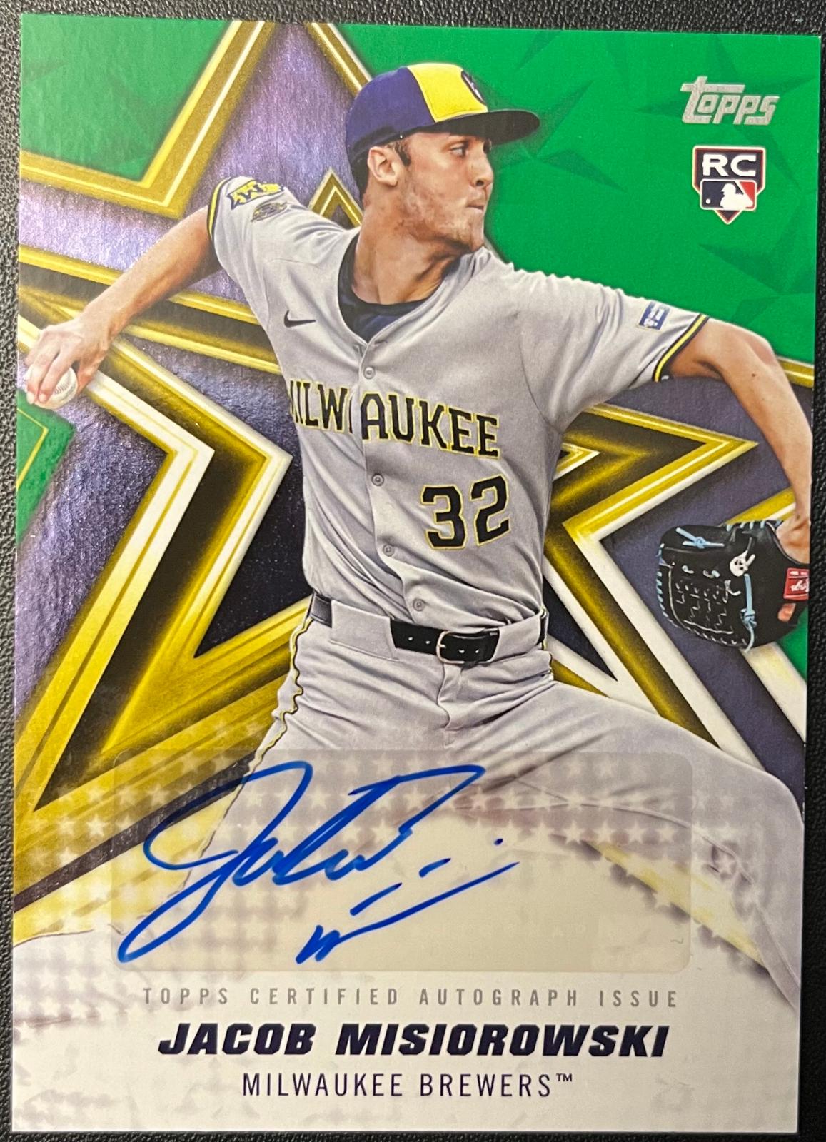 Jacob Misiorowski [Green Foil] #BSA-JMI
