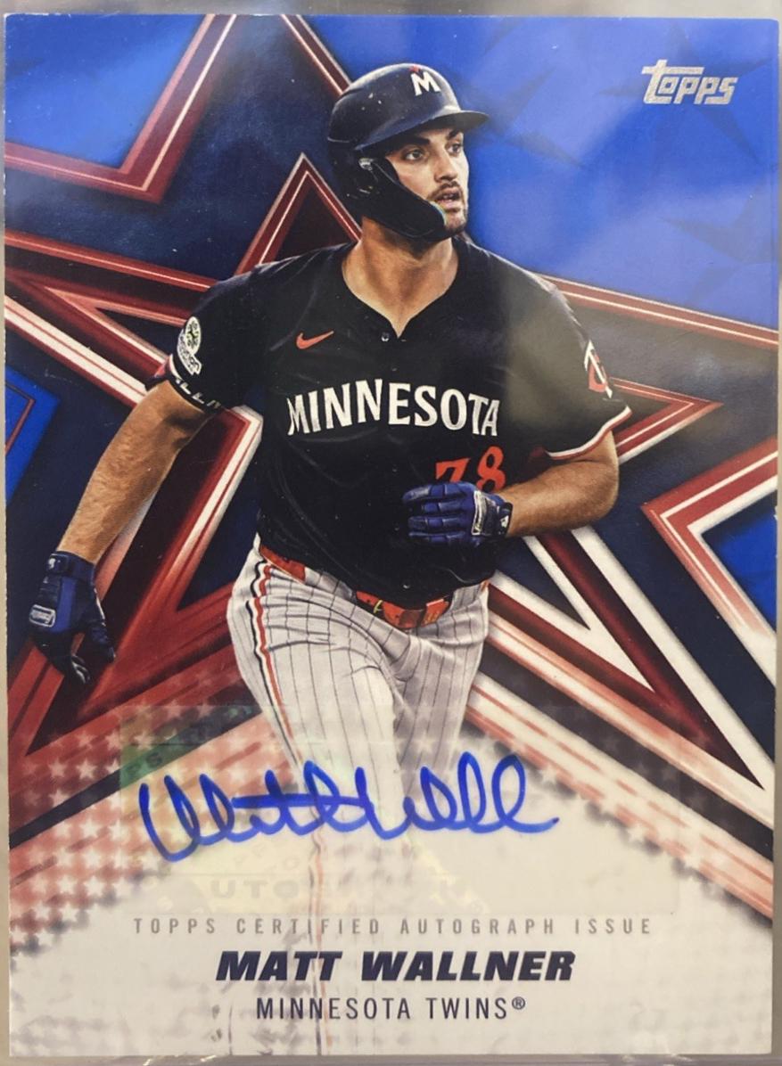 Matt Wallner [Blue Foil] #BSA-MW