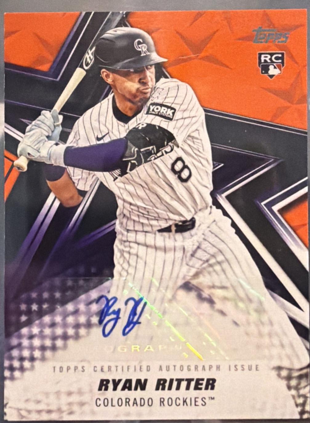 Ryan Ritter [Orange Foil] #BSA-RR