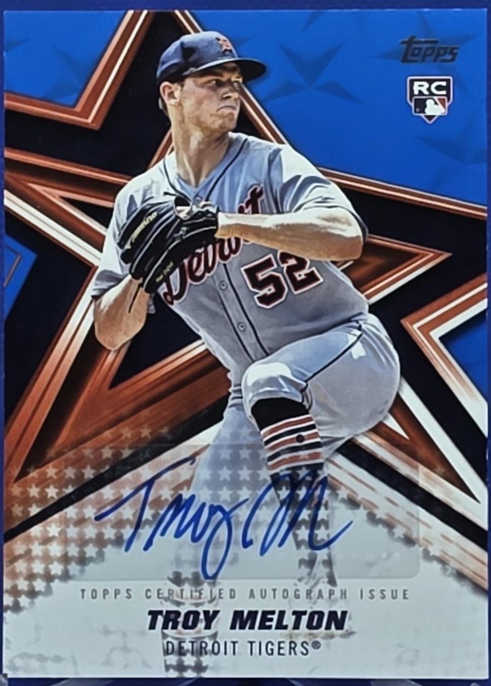 Troy Melton [Blue Foil] #BSA-TME