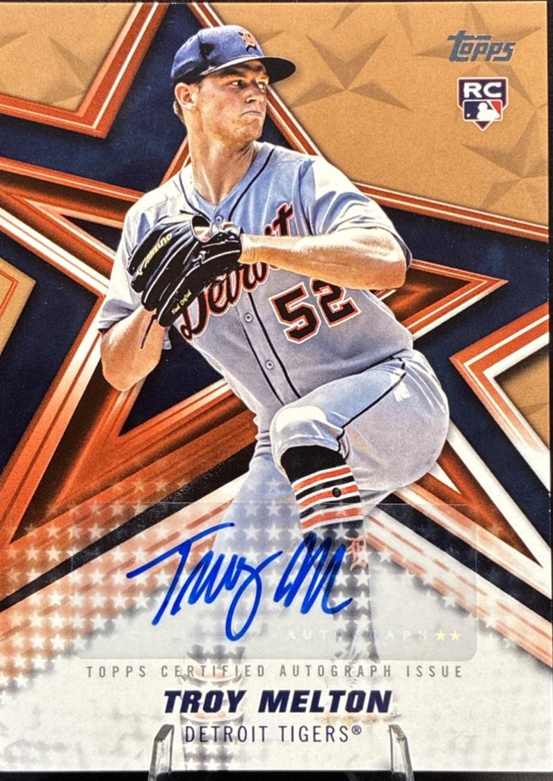 Troy Melton [Gold Foil] #BSA-TME