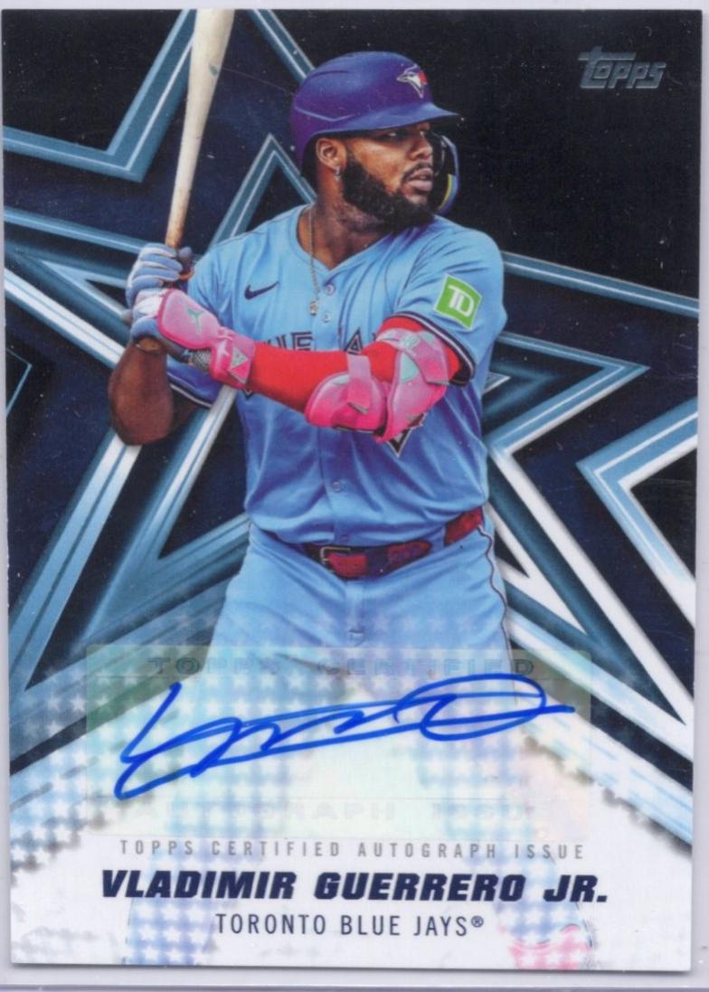Vladimir Guerrero Jr. [Black Foil] #BSA-VG