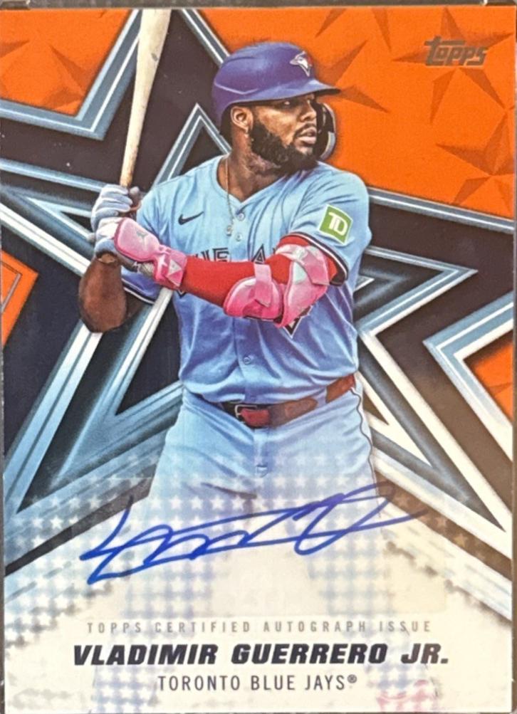 Vladimir Guerrero Jr. [Orange Foil] #BSA-VG