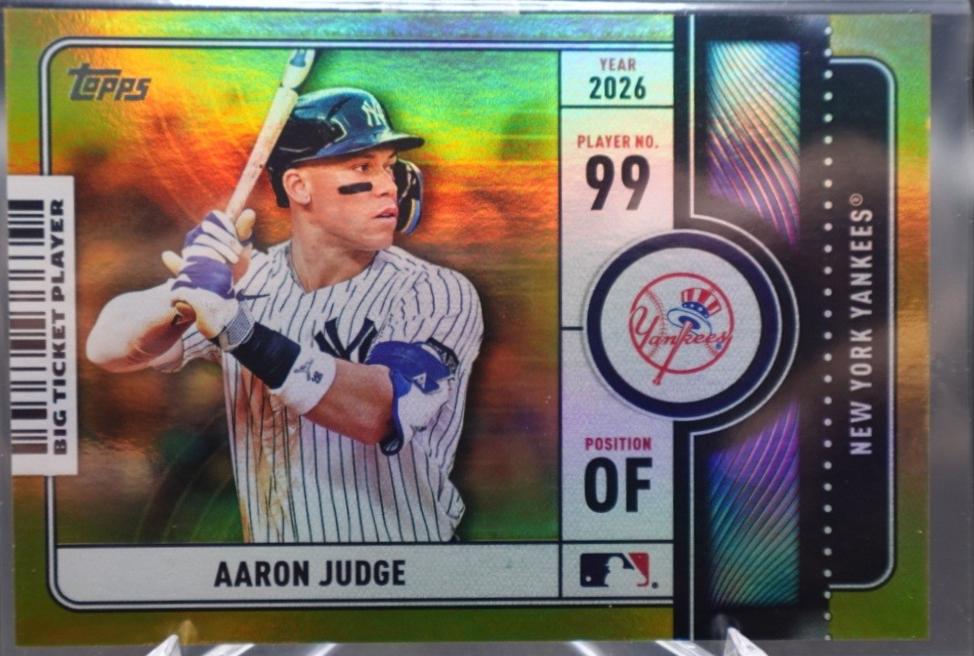 Aaron Judge [Gold Foil] #BTP-18
