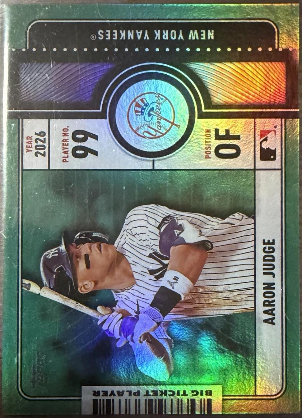Aaron Judge [Green Foil] #BTP-18