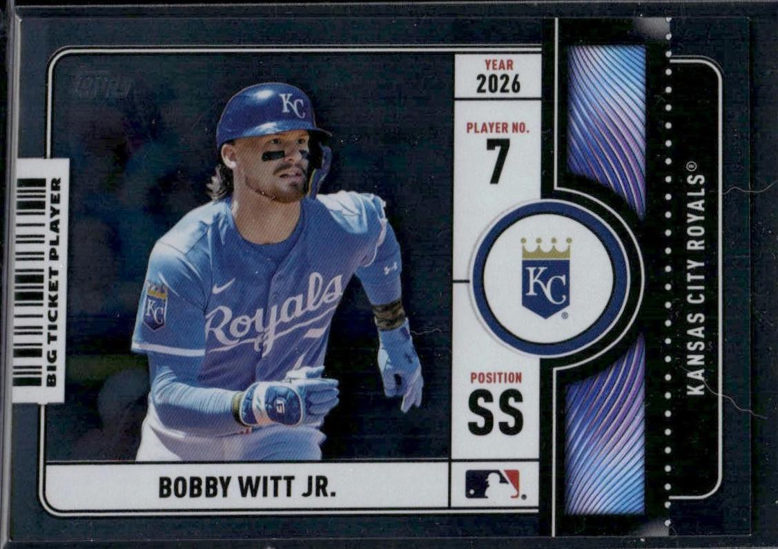 Bobby Witt Jr. [Black Foil] #BTP-16