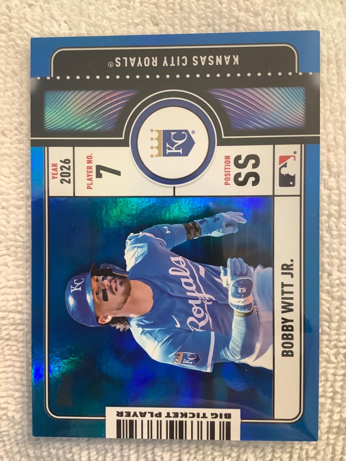 Bobby Witt Jr. [Blue Foil] #BTP-16