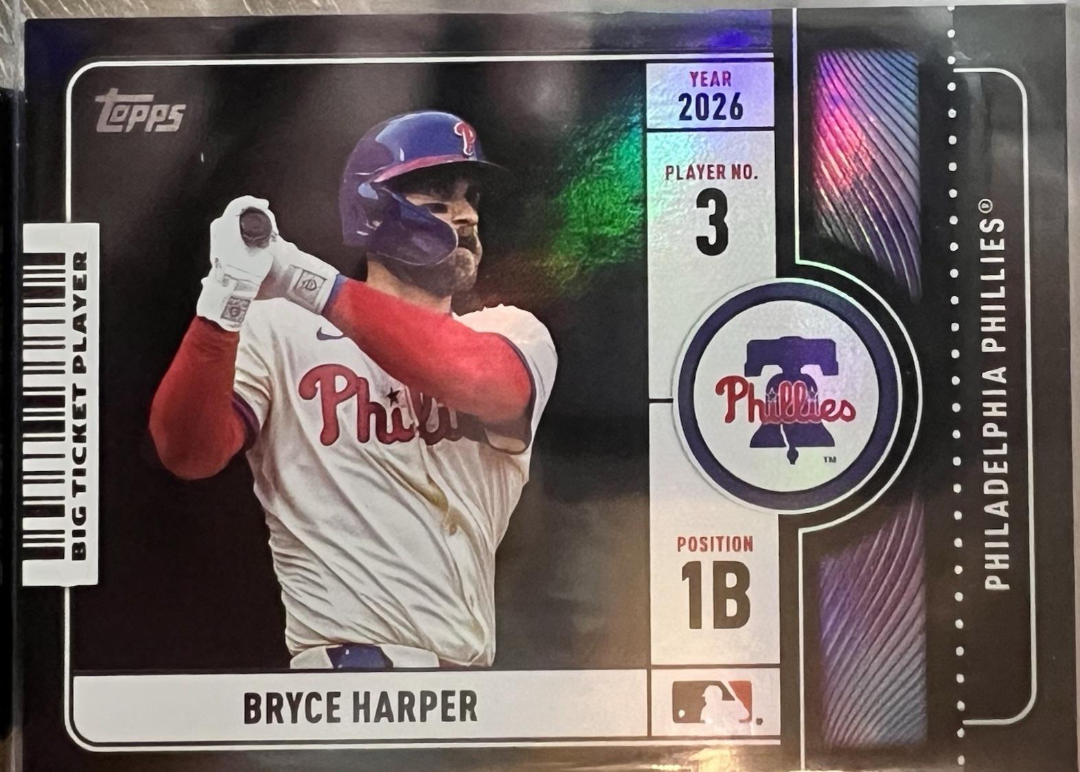 Bryce Harper [Black Foil] #BTP-19