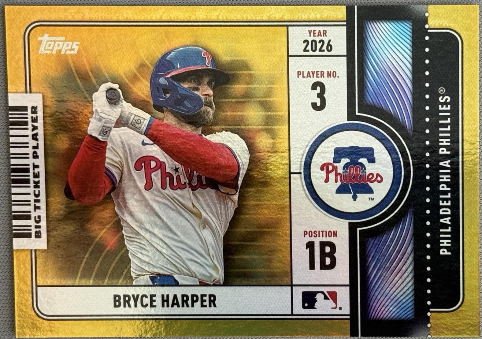Bryce Harper [Gold Foil] #BTP-19