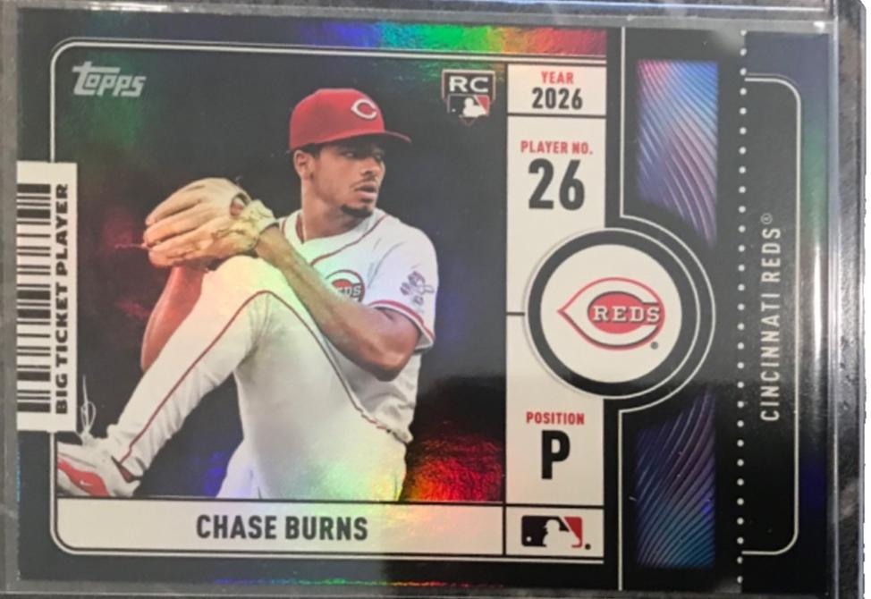 Chase Burns [Black Foil] #BTP-24
