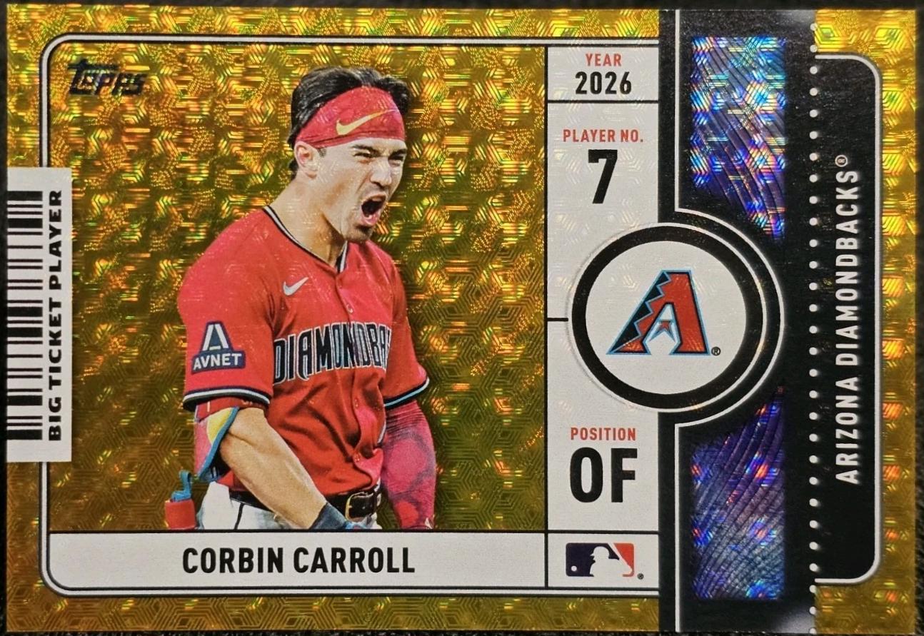 Corbin Carroll [Foilfractor] #BTP-6