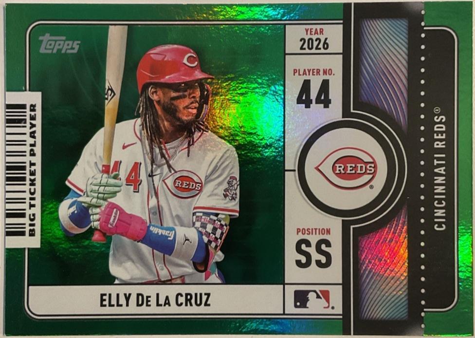 Elly De La Cruz [Green Foil] #BTP-5