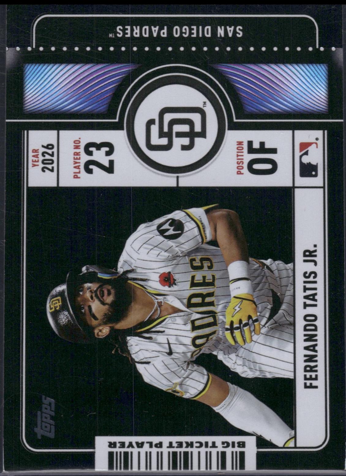 Fernando Tatis Jr. [Black Foil] #BTP-20