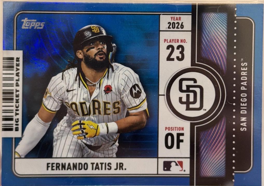 Fernando Tatis Jr. [Blue Foil] #BTP-20