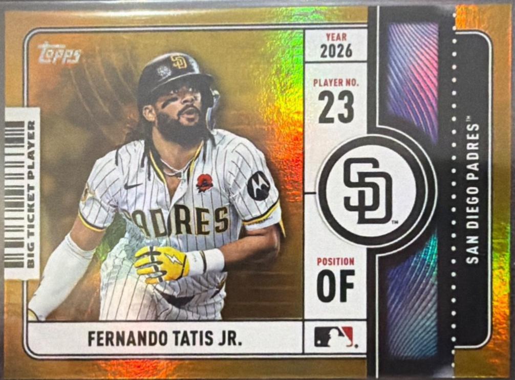 Fernando Tatis Jr. [Gold Foil] #BTP-20