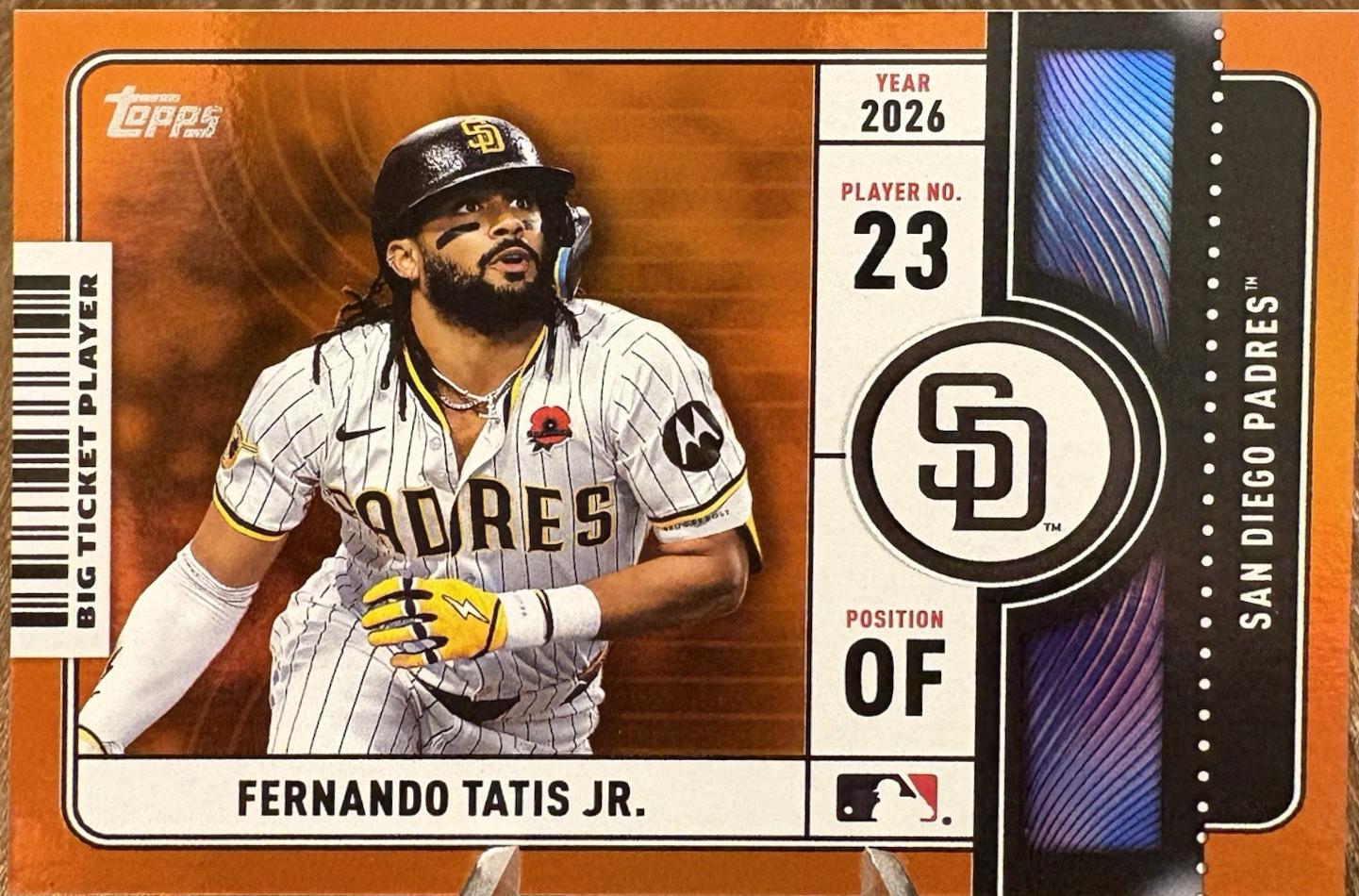 Fernando Tatis Jr. [Orange Foil] #BTP-20