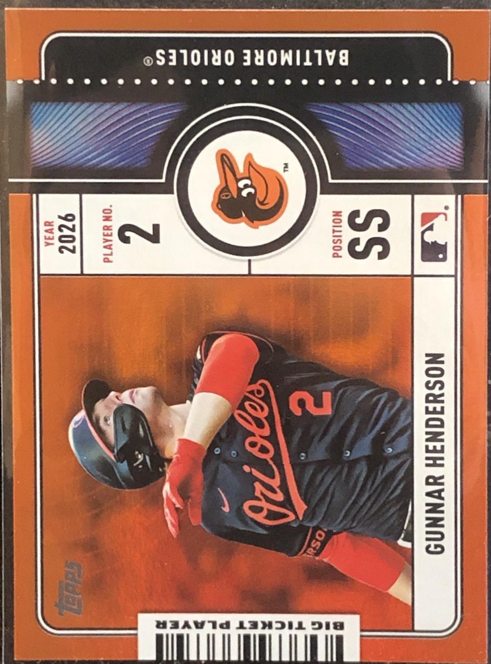 Gunnar Henderson [Orange Foil] #BTP-4