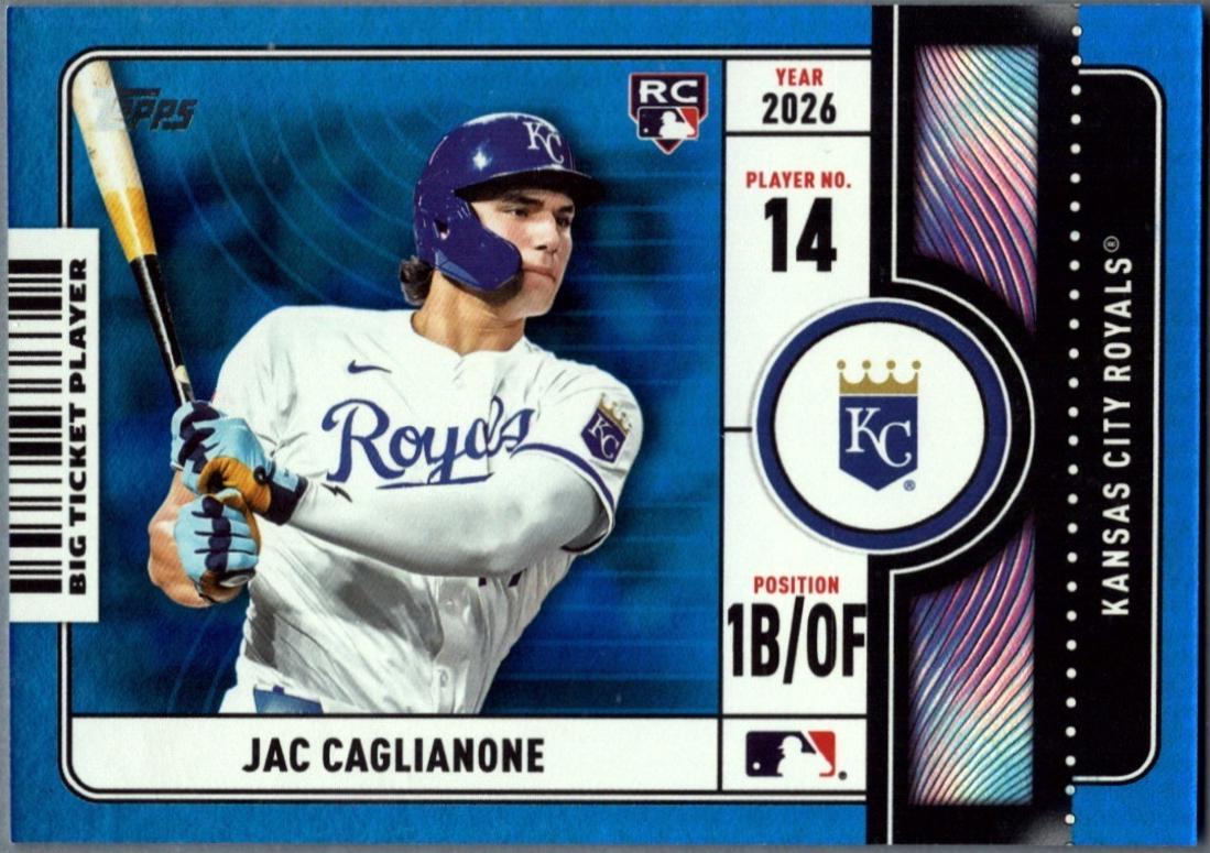 Jac Caglianone [Blue Foil] #BTP-22
