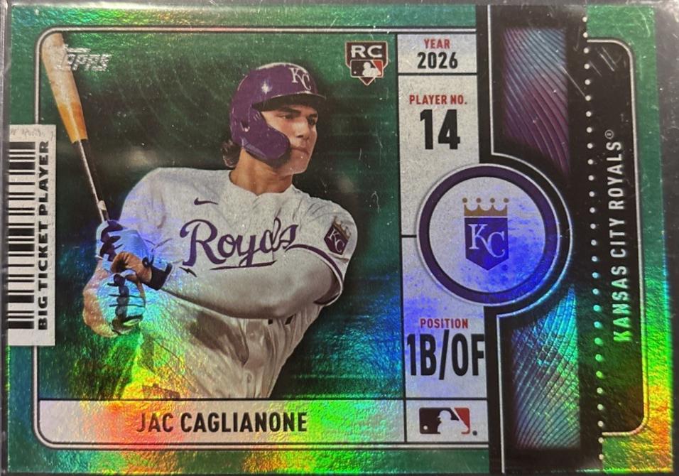 Jac Caglianone [Green Foil] #BTP-22