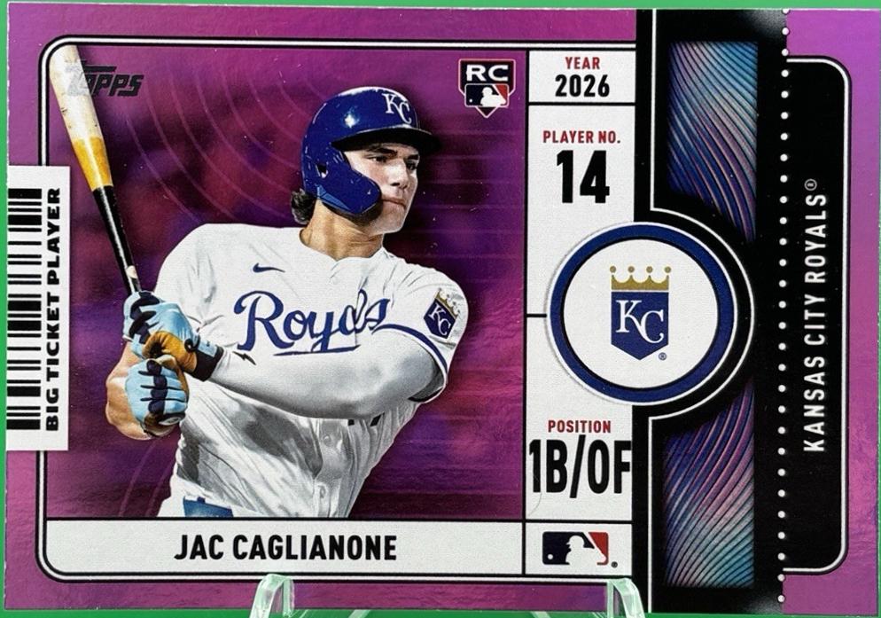 Jac Caglianone [Pink Foil] #BTP-22