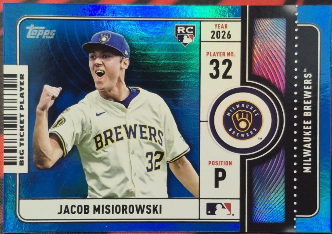 Jacob Misiorowski [Blue Foil] #BTP-2