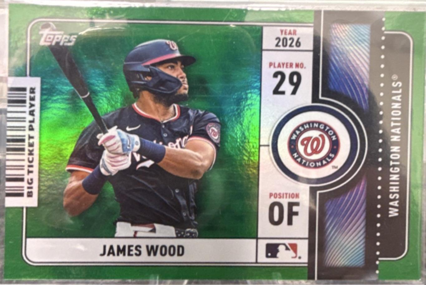 James Wood [Green Foil] #BTP-15