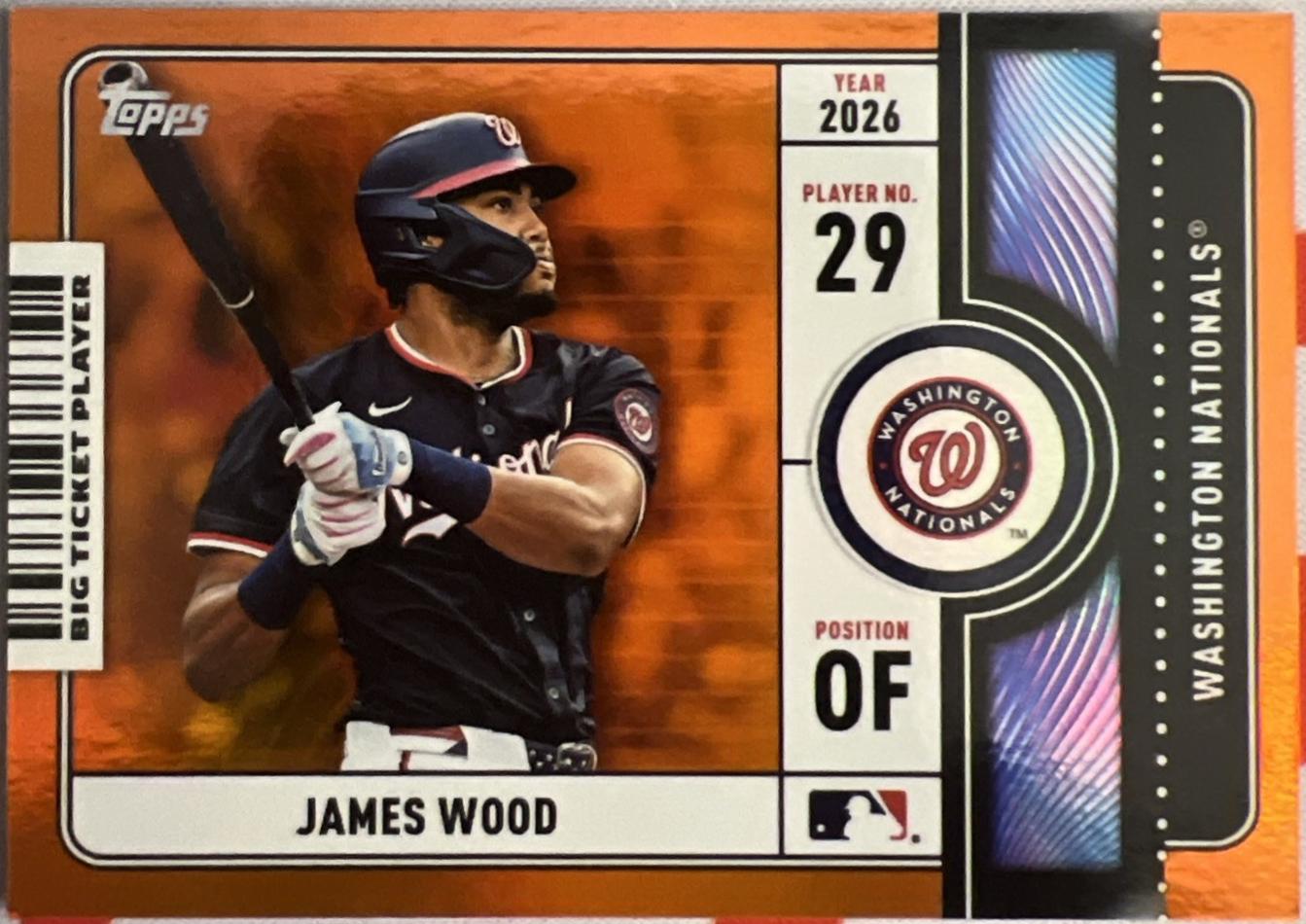 James Wood [Orange Foil] #BTP-15