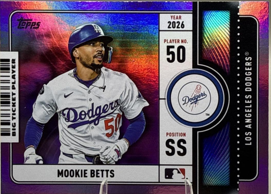 Mookie Betts [Pink Foil] #BTP-8