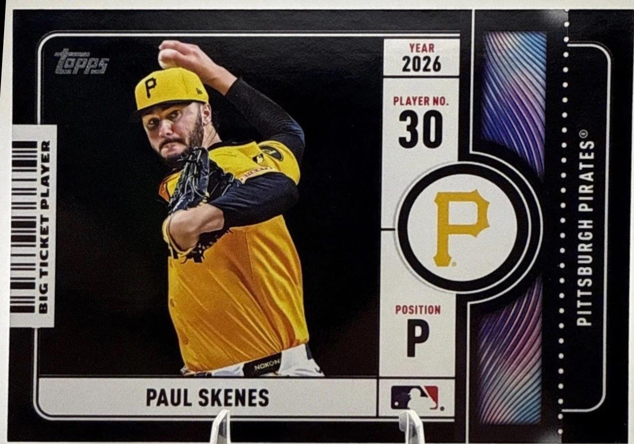 Paul Skenes [Black Foil] #BTP-14