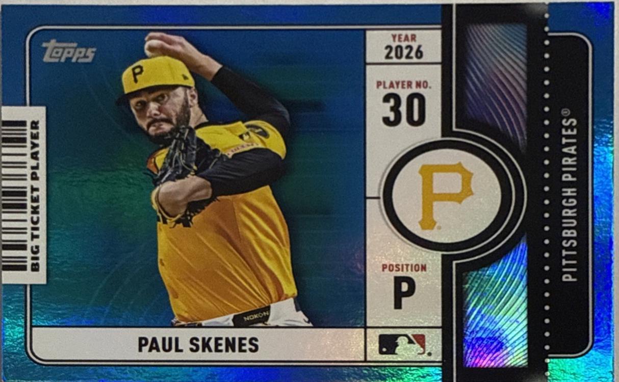 Paul Skenes [Blue Foil] #BTP-14
