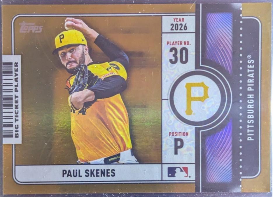 Paul Skenes [Gold Foil] #BTP-14