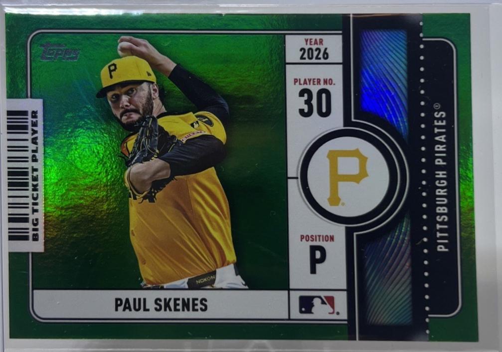 Paul Skenes [Green Foil] #BTP-14