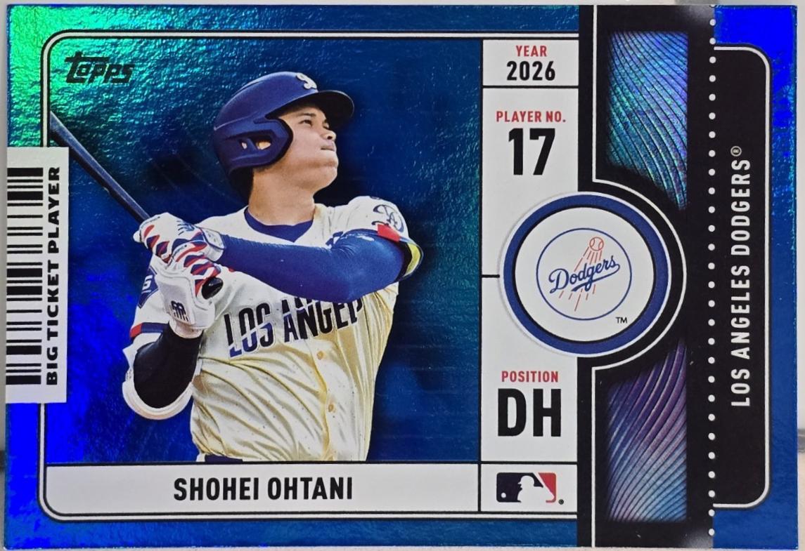 Shohei Ohtani [Blue Foil] #BTP-3