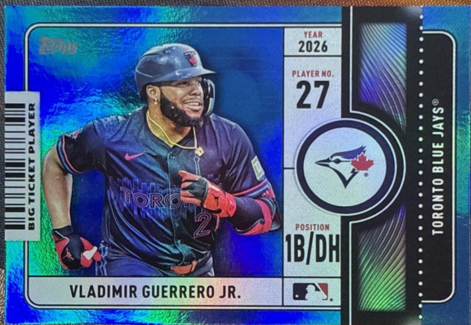 Vladimir Guerrero Jr. [Blue Foil] #BTP-17